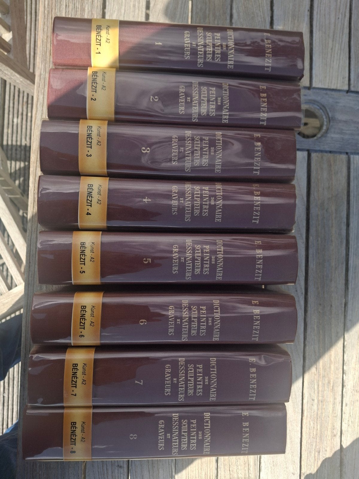 Dictionnaire peinture/ rode versie/ 8 delig/1966, Livres, Encyclopédies, Enlèvement