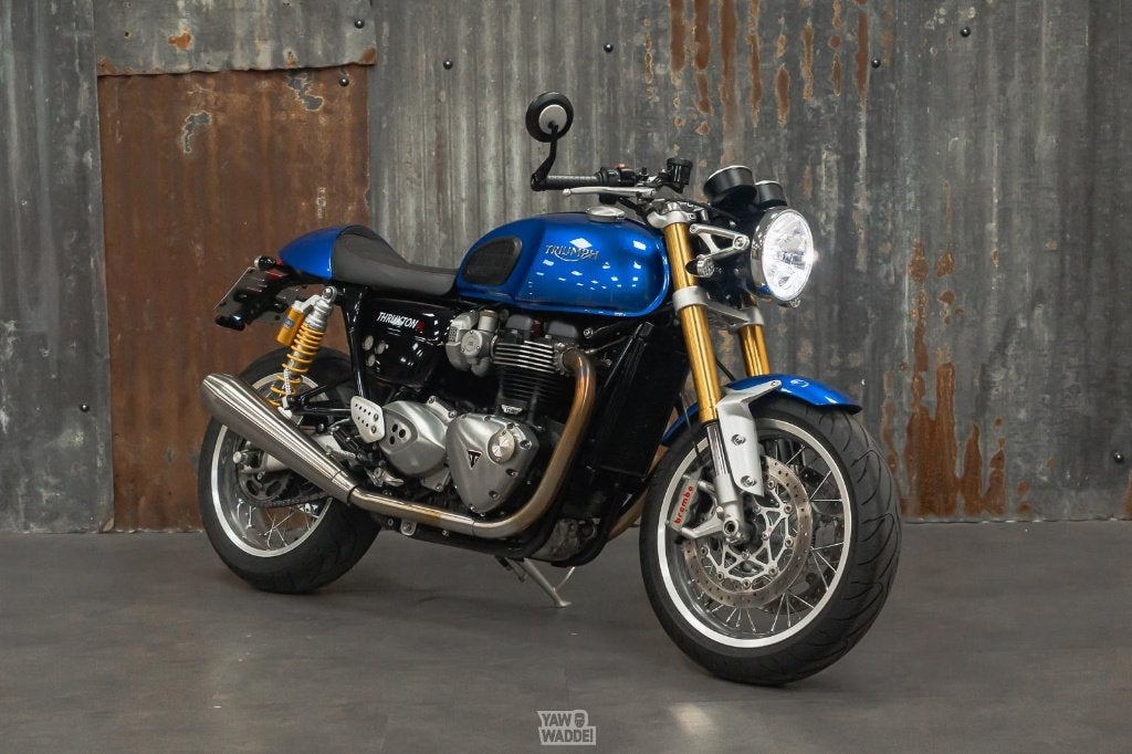 Triumph Thruxton 1200 R, 2 cilinders, Traction Control, Occasion, Motorrijbewijs A