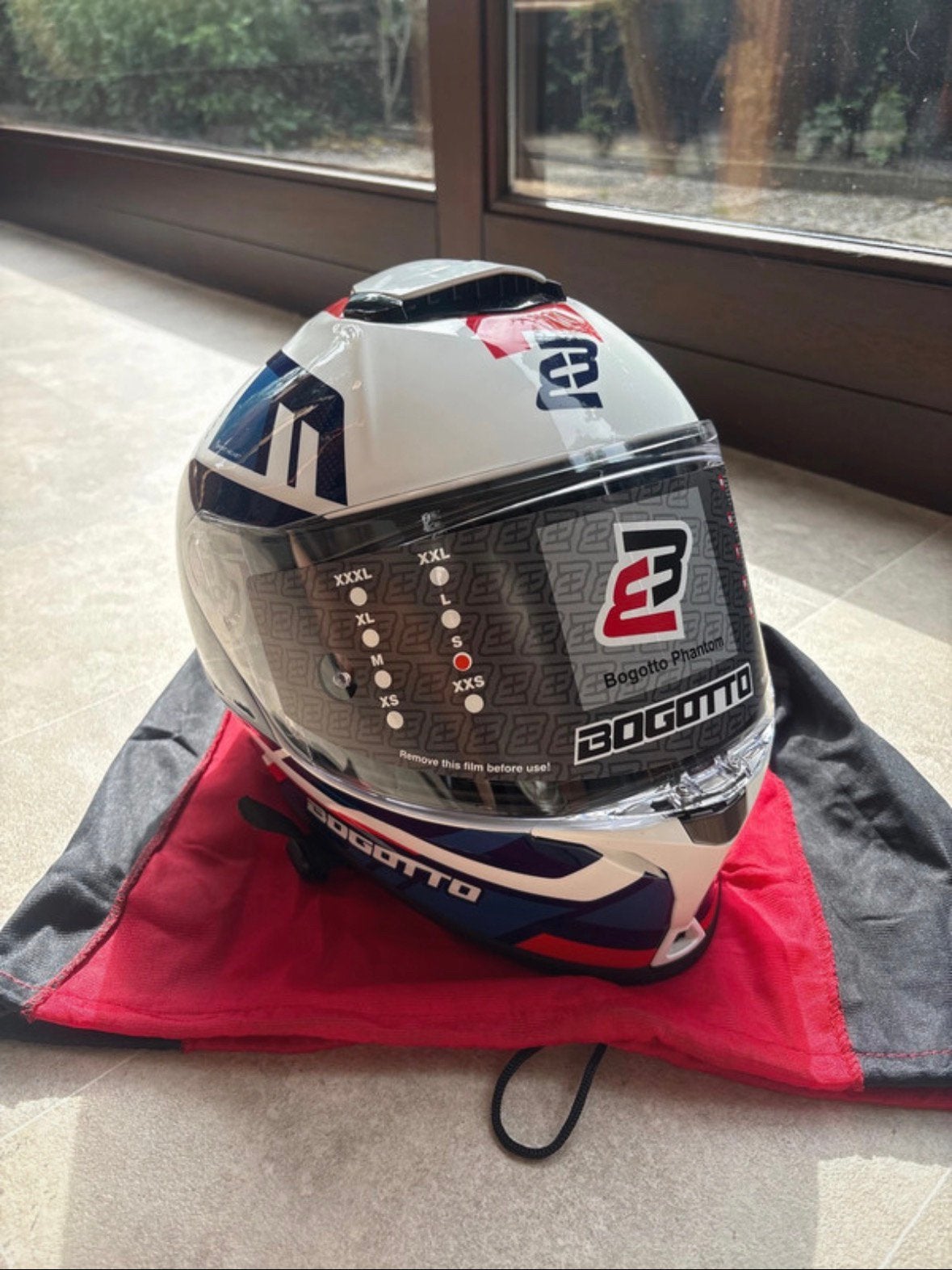 Bogotto Phantom motorhelm, Enlèvement, S, Casque intégral, Autres marques