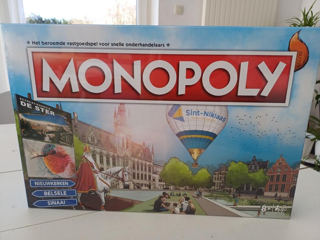 Nieuwe monopoly Sint Niklaas, Ophalen of Verzenden
