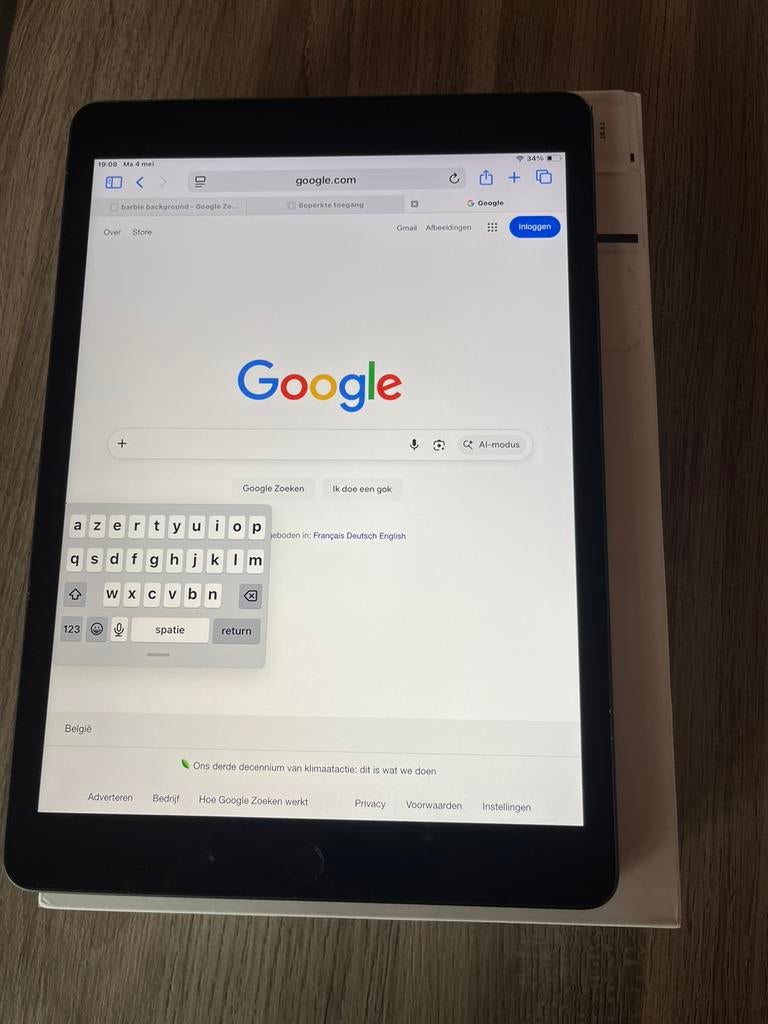 iPad 9 256GB met garantie, Computers en Software, Apple iPads, Gebruikt, Apple iPad, Ophalen of Verzenden, Wi-Fi