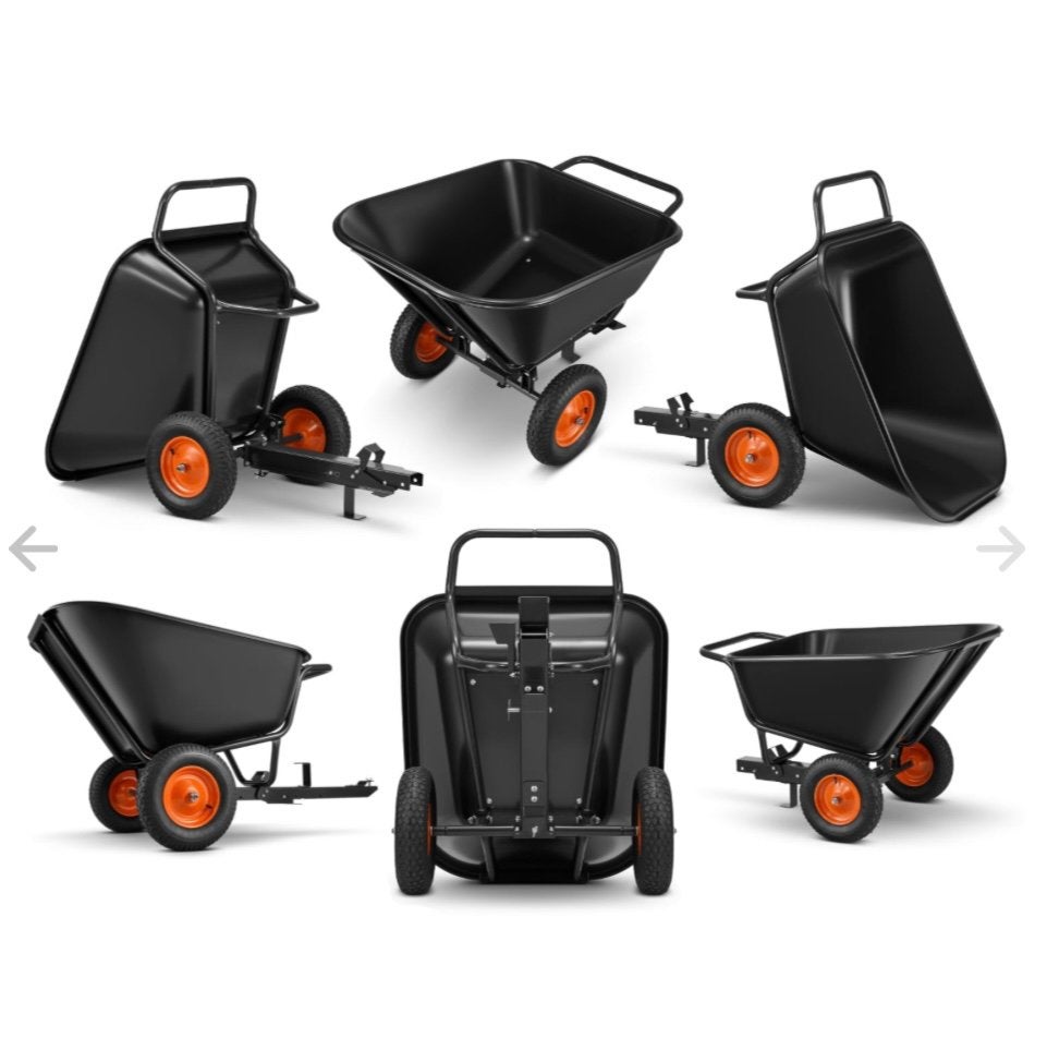 Aanhanger kiepkar zitmaaier quad minitractor, Ophalen, Nieuw