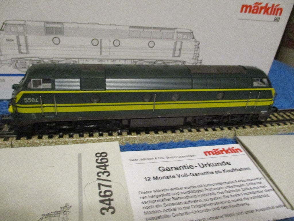 Marklin SNCB 3467 ( LIRE ), Hobby & Loisirs créatifs, Trains miniatures | HO, Enlèvement ou Envoi, Utilisé, Locomotive, Märklin