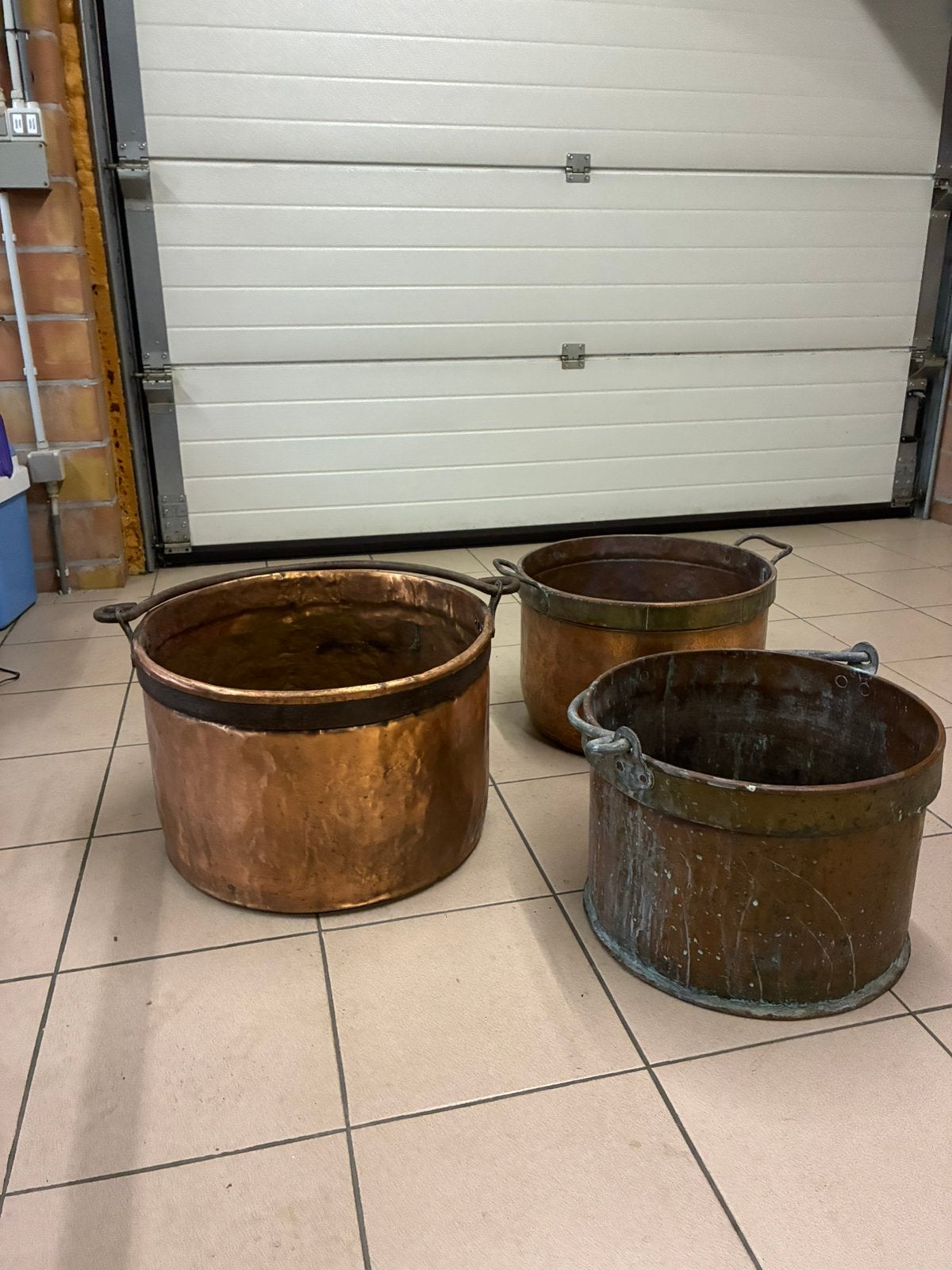 Koperen potten, Antiquités & Art, Enlèvement