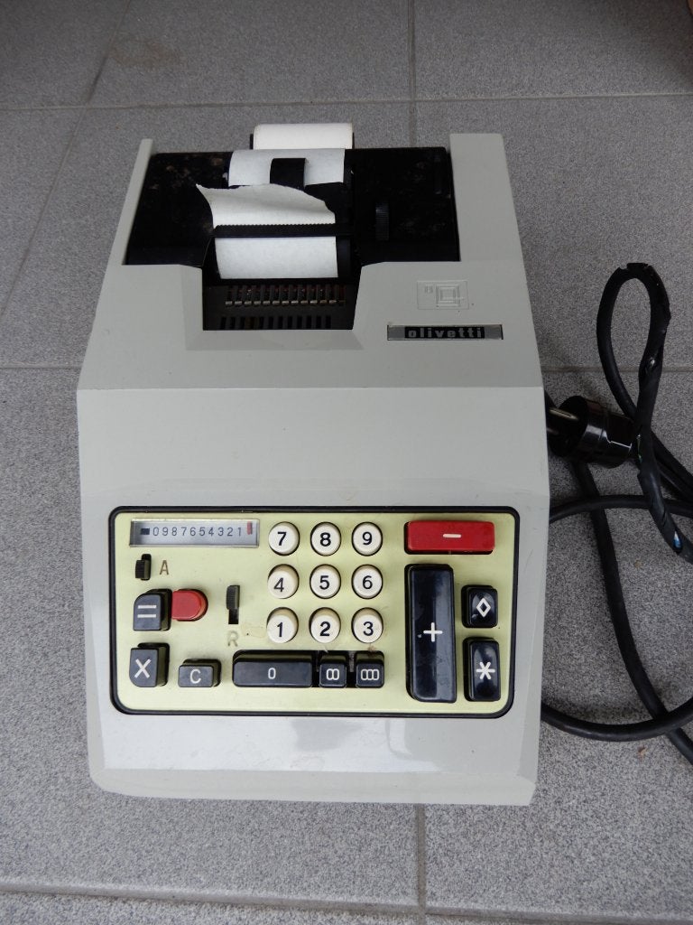 Vintage kassa Olivetti, Antiek en Kunst, Ophalen