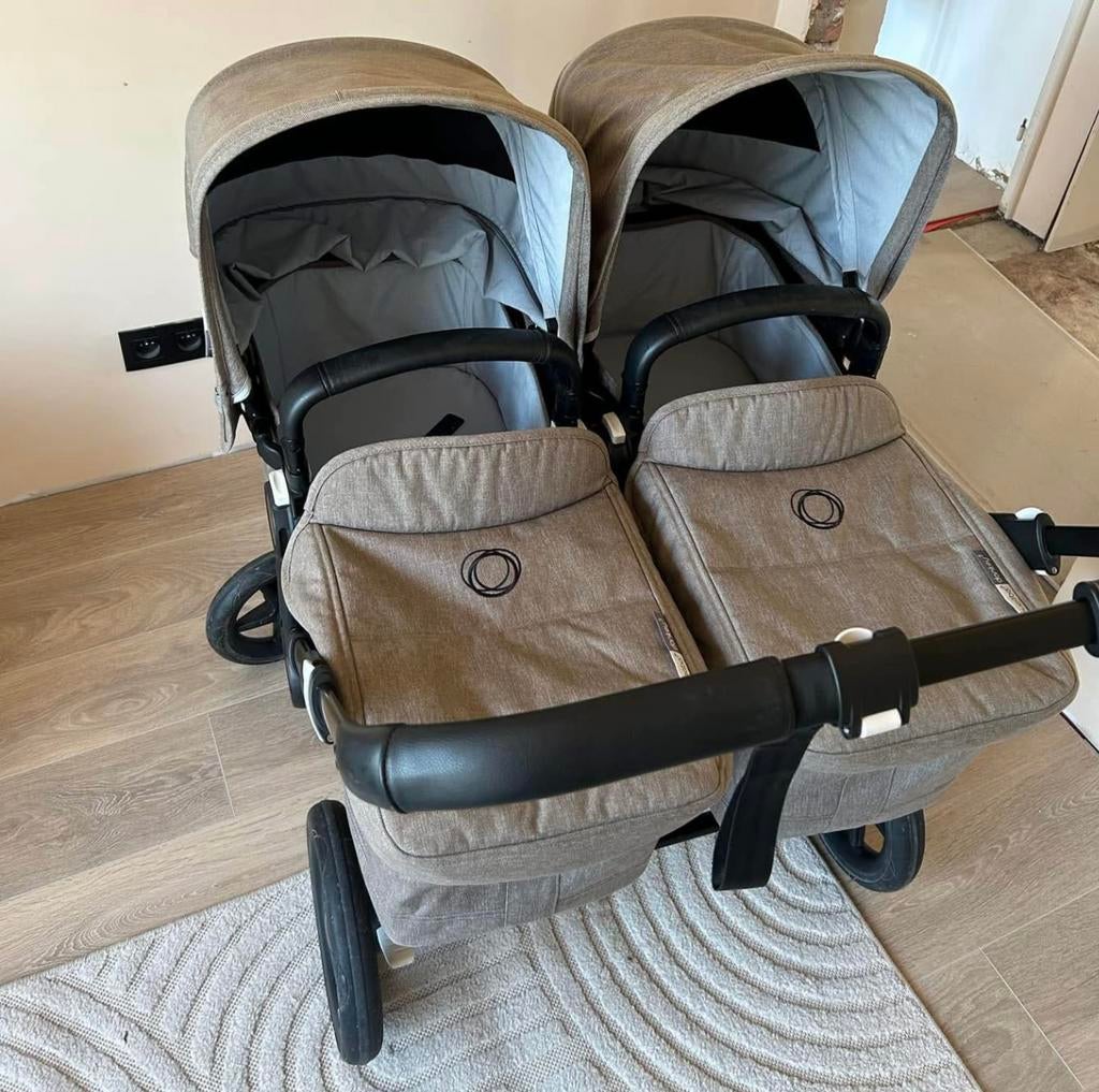 Bugaboo Donkey 3 Twin - complete kinderwagen, Enfants & Bébés, Poussettes & Combinaisons, Utilisé, Poussette combi, Bugaboo, Voiture duo