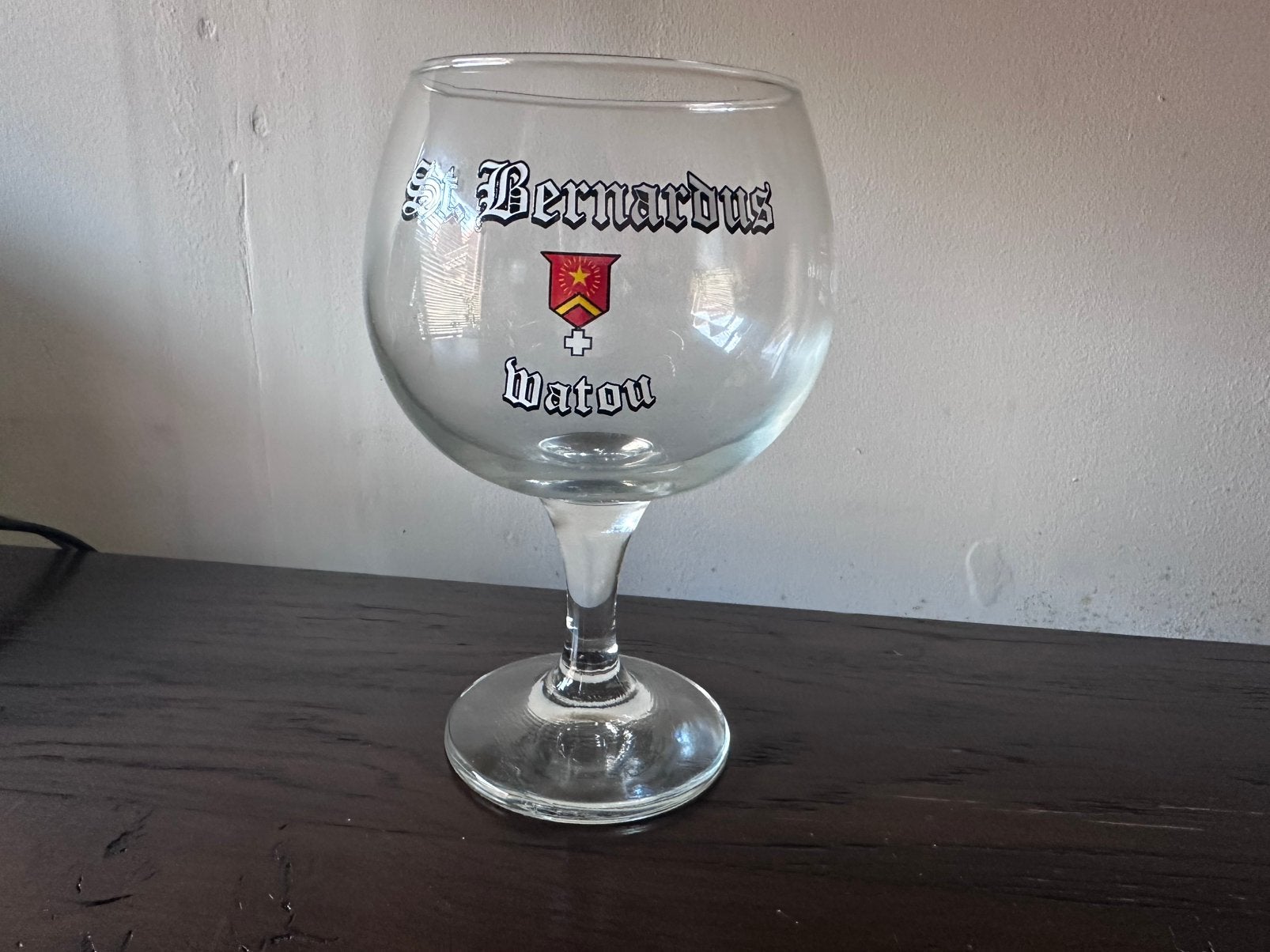 Glas St Bernardus, Verzamelen, Biermerken, Ophalen, Gebruikt, Glas of Glazen, Overige merken