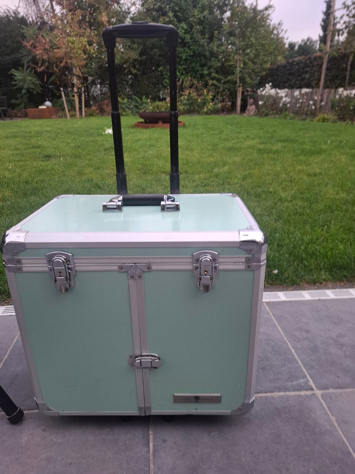 valise de pédicure, Enlèvement, Utilisé, Vert, Rigide