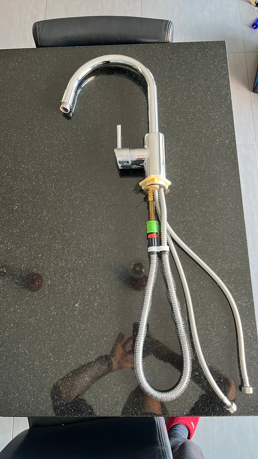 Grohe keukenmengkraan met uittrekbare kop., Enlèvement ou Envoi, Utilisé, Moins de 50 cm, Moins de 100 cm