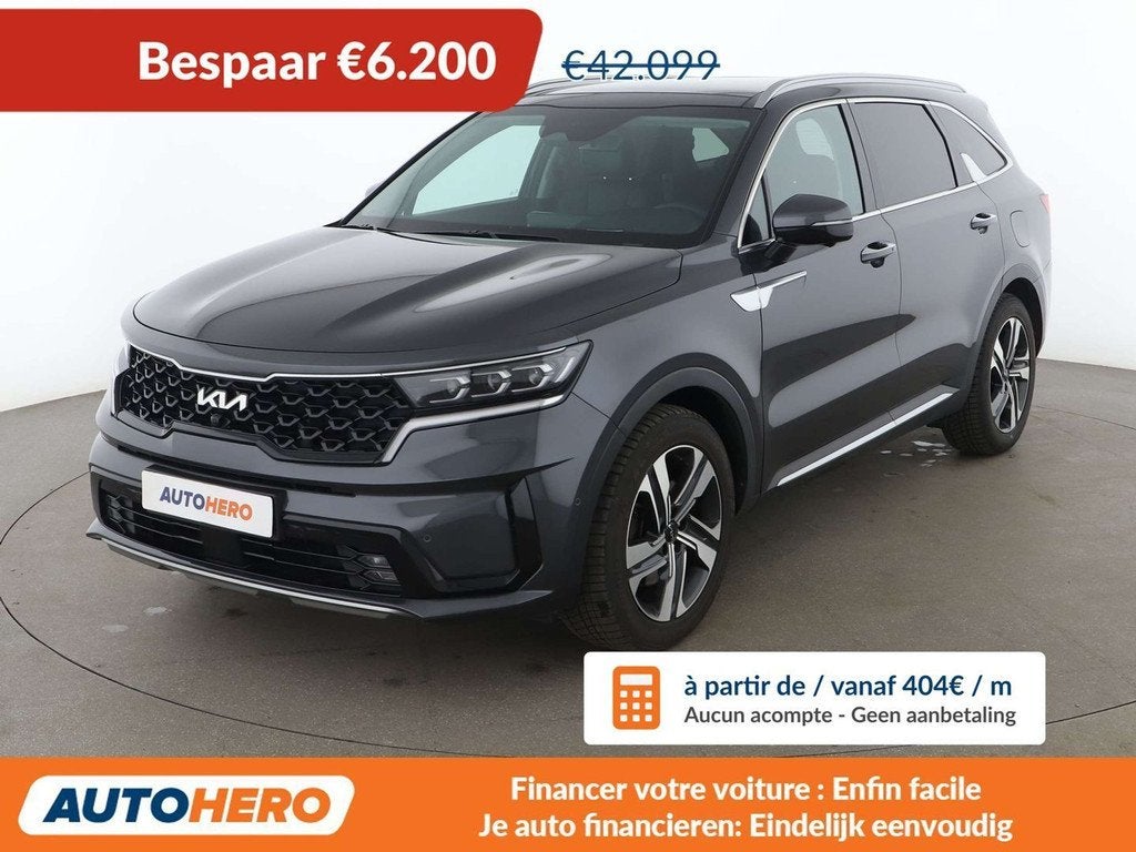 Kia Sorento 2.2 CRDi Platinum 4WD (automatique), Autos, Kia, Cuir, Argent ou Gris, 174 g/km, Euro 6