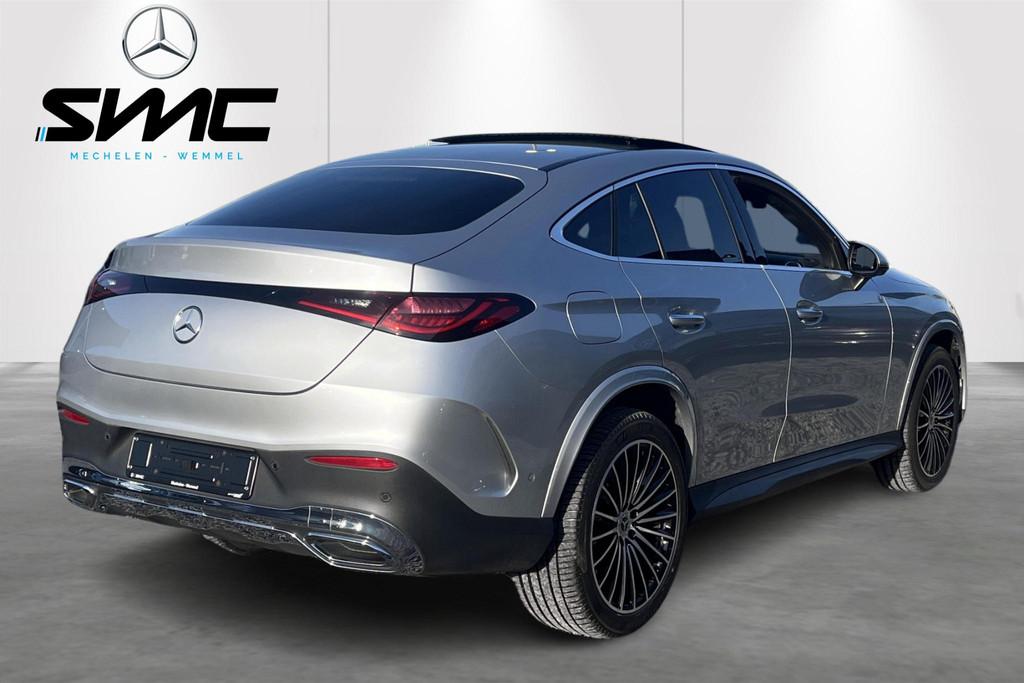 Mercedes-Benz GLC Coupé GLC 300 de 4MATIC AMG Line, Autos, Argent ou Gris, Entreprise, 2000 kg, Hybride Électrique/Diesel