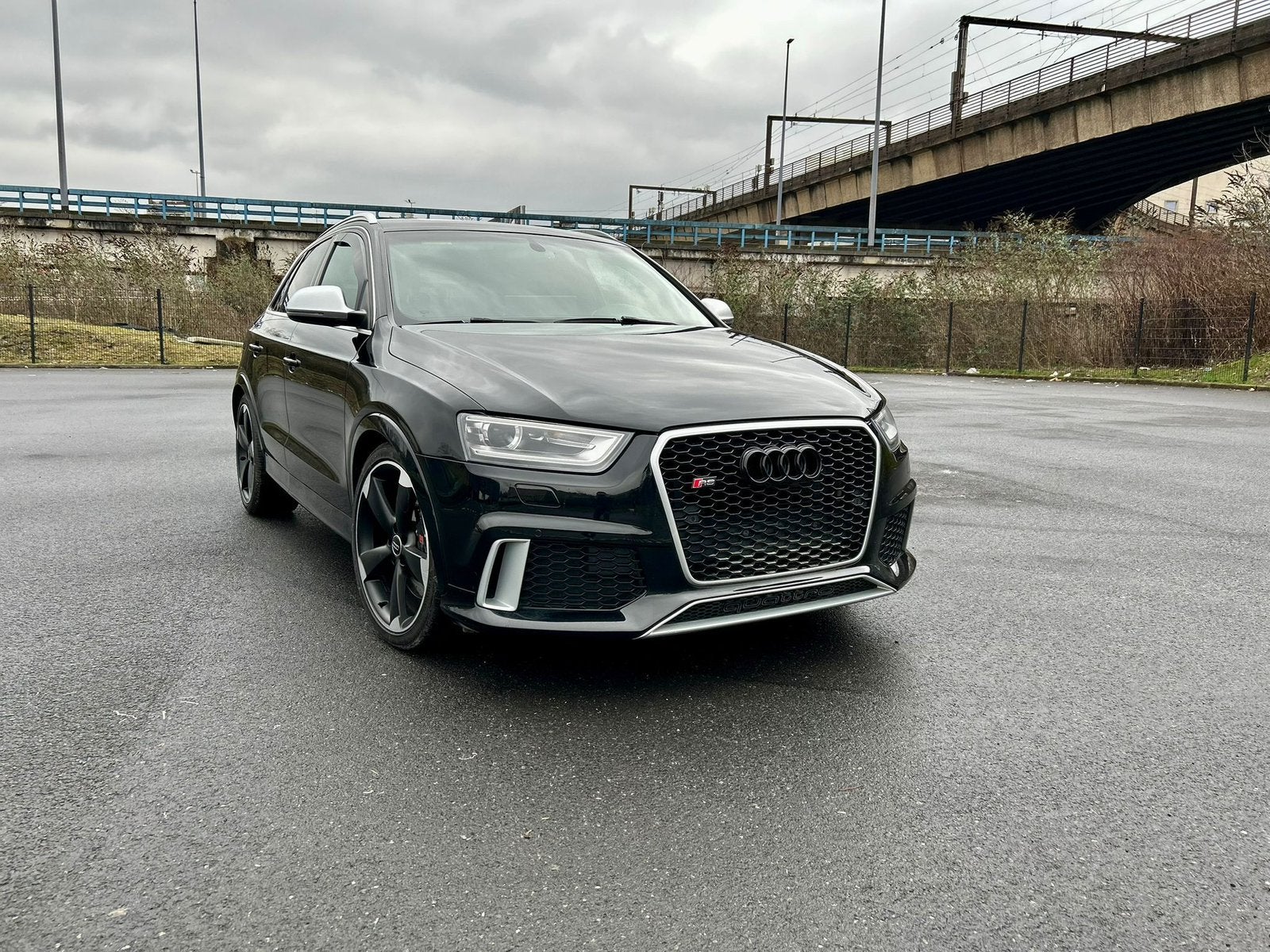 Audi RSQ3 2014, Auto's, Audi, 4 deurs, Euro 6, Zwart, Bedrijf