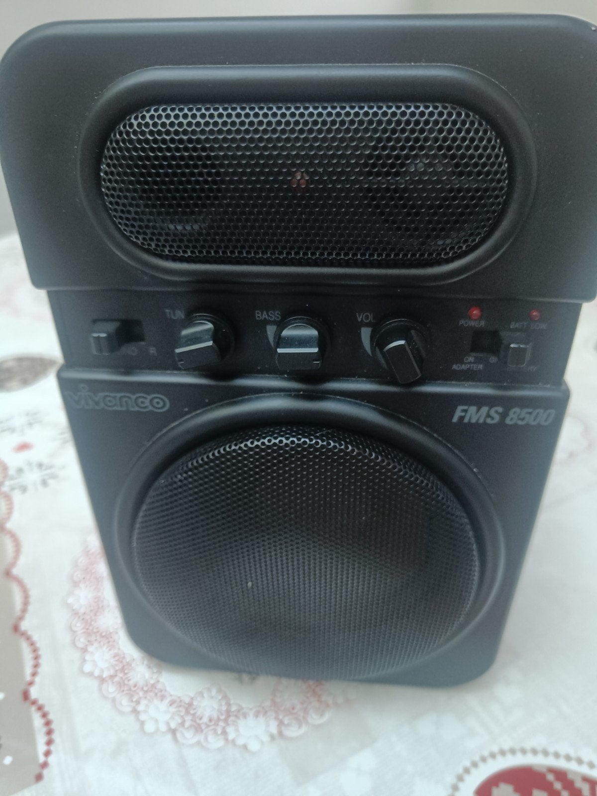 Dit is een draadloze Vivanco FMS 8500 speaker, Ophalen