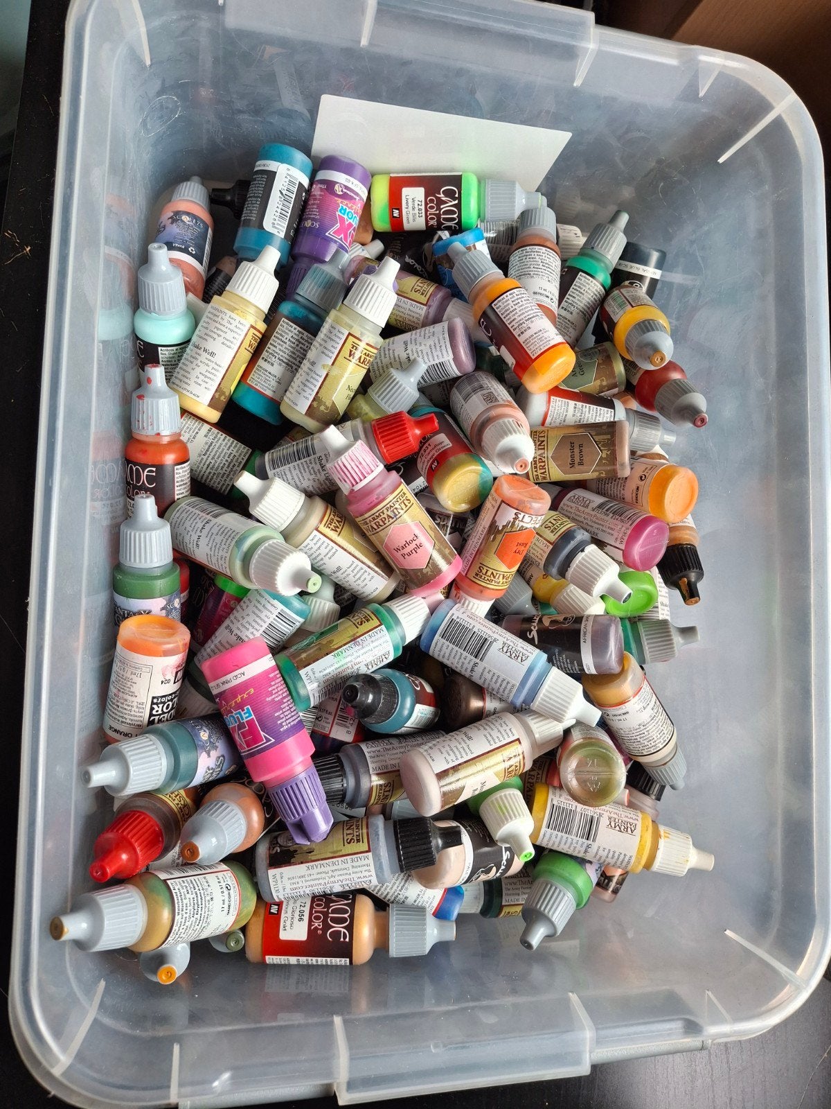 minature verf, airbrush, penselen enz..., Ophalen
