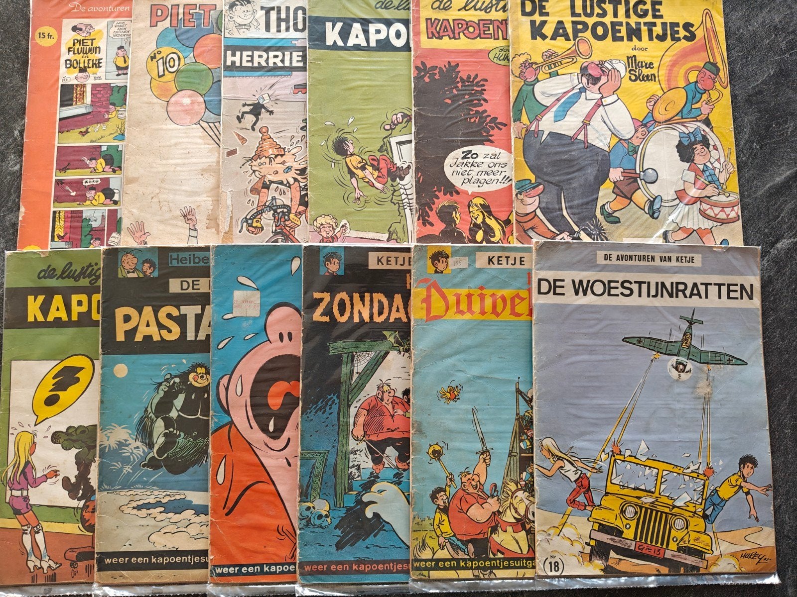 Oude strips : Het Volk, Ophalen of Verzenden