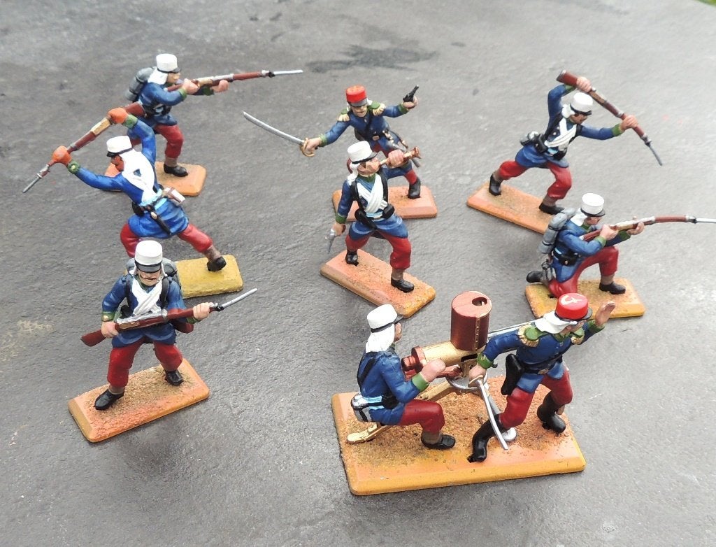 Britains Deetails '70, Légion étrangère total new look, Collections, Envoi, Armée de terre, Miniature ou Figurine