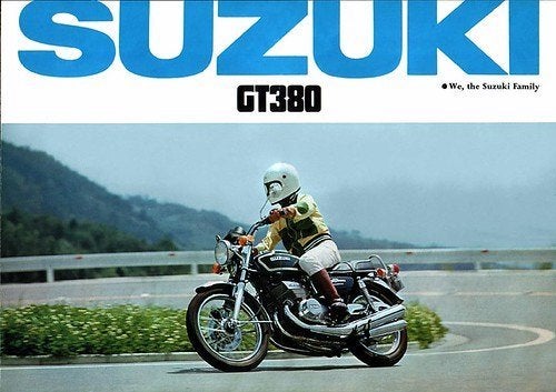 Suzuki, 380 cc, Gebruikt, 3 cilinders