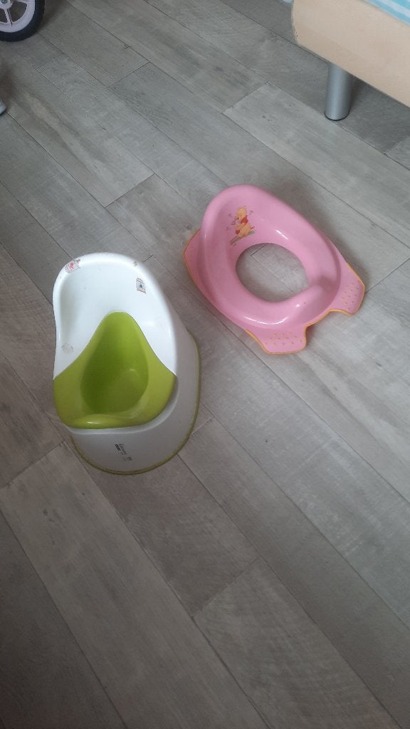 Réducteur wc + petit pot, Enlèvement, Comme neuf