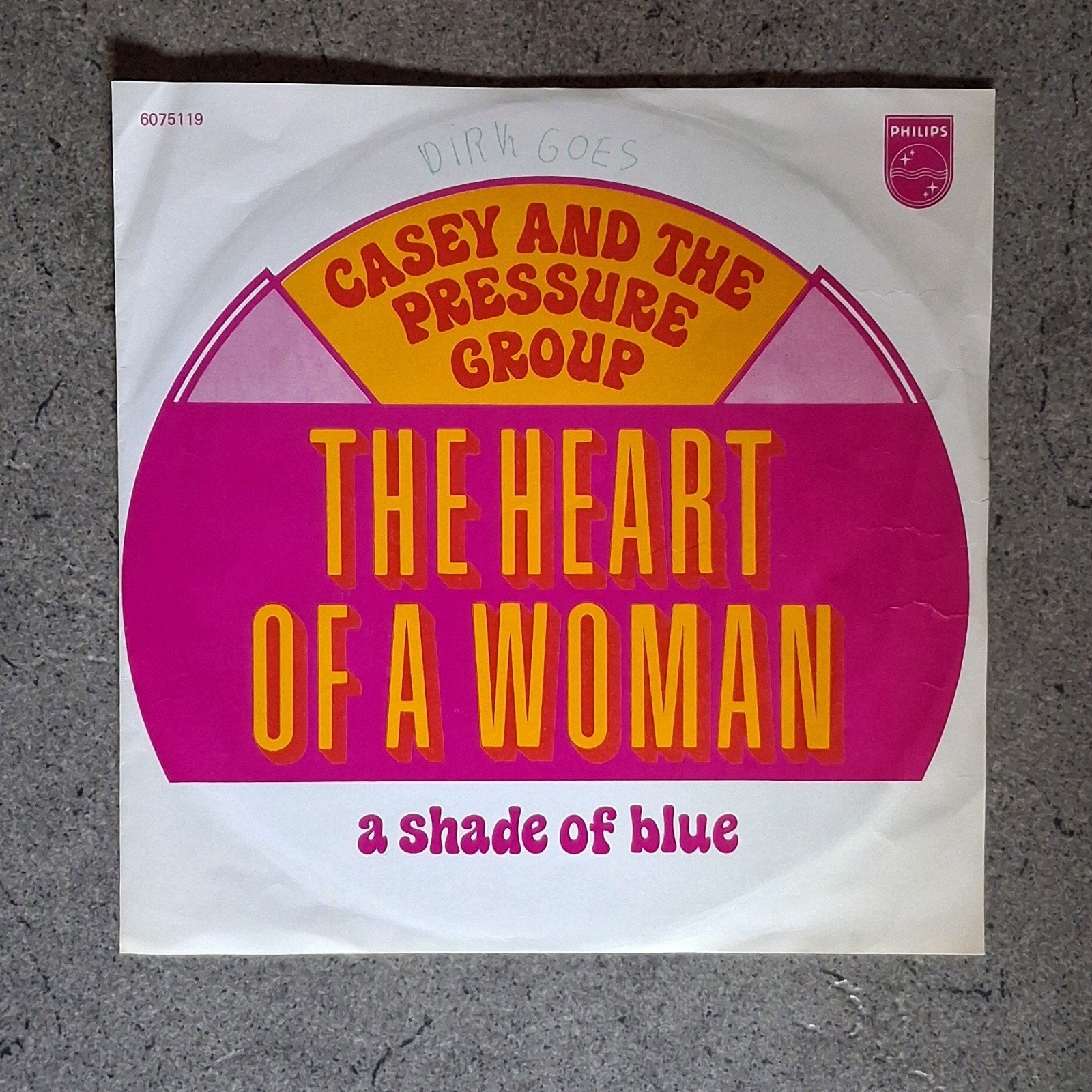 Casey And The Pressure Group: The Heart Of A Woman (7"), CD & DVD, Pressage original, Enlèvement ou Envoi