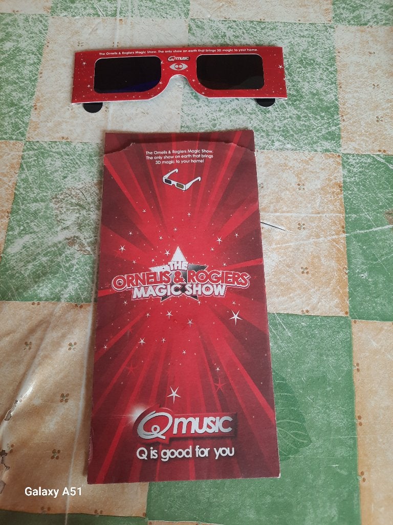 3D magic bril nieuw, Ophalen of Verzenden, Nieuw