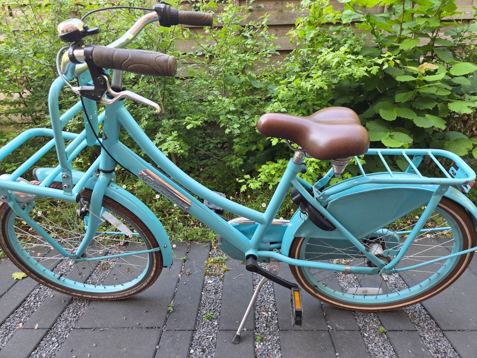 Meisjesfiets Popal 22 inch, Ophalen, Terugtraprem, 22 inch, Gebruikt