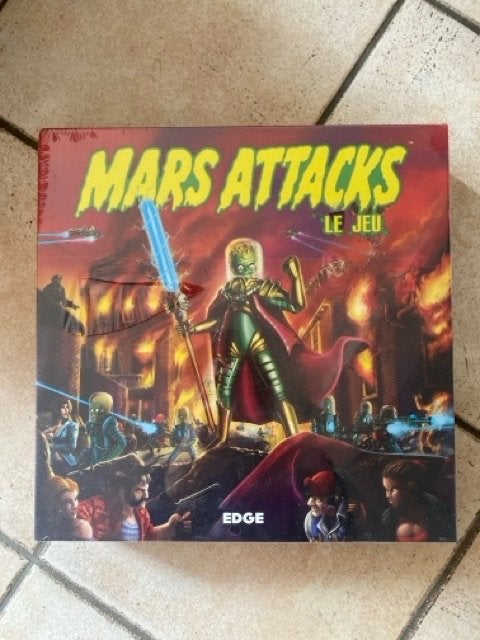 MARS ATTACK - superbe jeu de figurines - VF neuf sous cello, Enlèvement ou Envoi