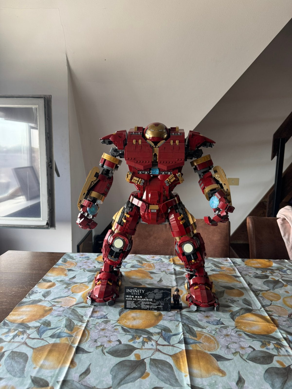 Marvel hukbuster/ Optimus prime, Ophalen, Zo goed als nieuw, Compleet, Marvel