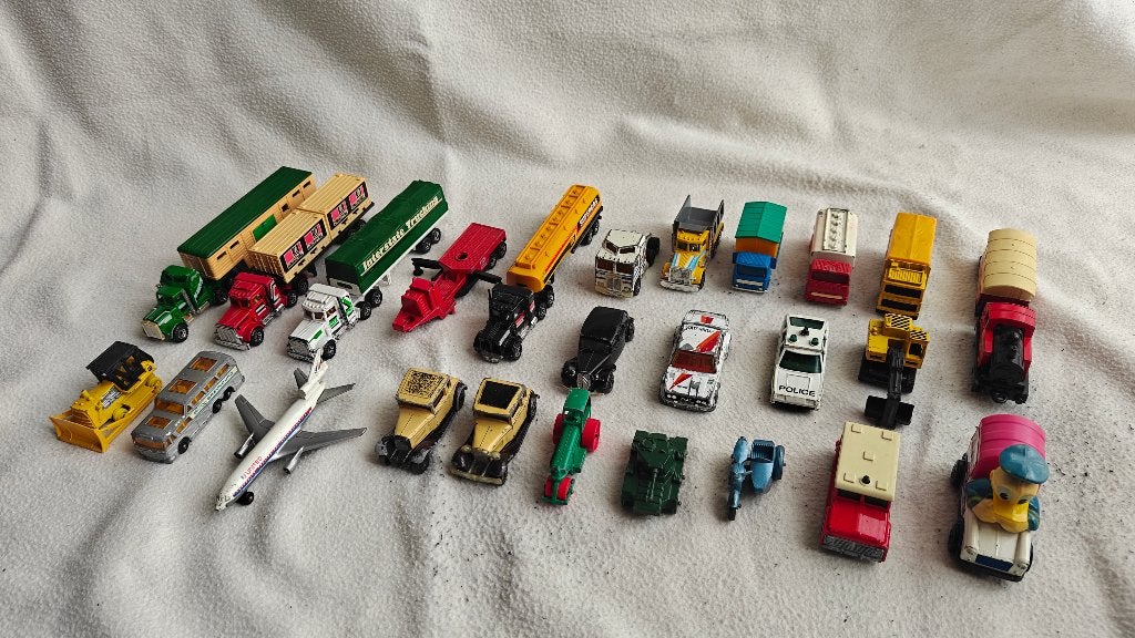 LOT VINTAGE MATCHBOX / LESNEY, Ophalen of Verzenden, Gebruikt