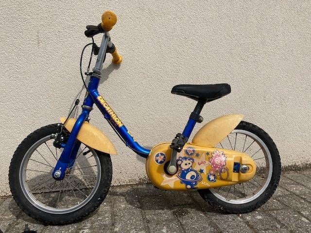 kinderfiets, Ophalen, Zijwieltjes, Gebruikt, Minder dan 16 inch