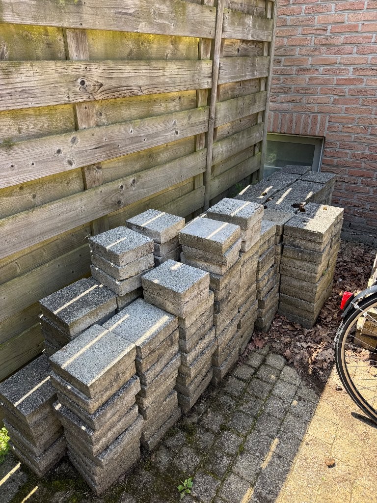 Klinkers, Tuin en Terras, Ophalen, Gebruikt, Klinkers, Beton