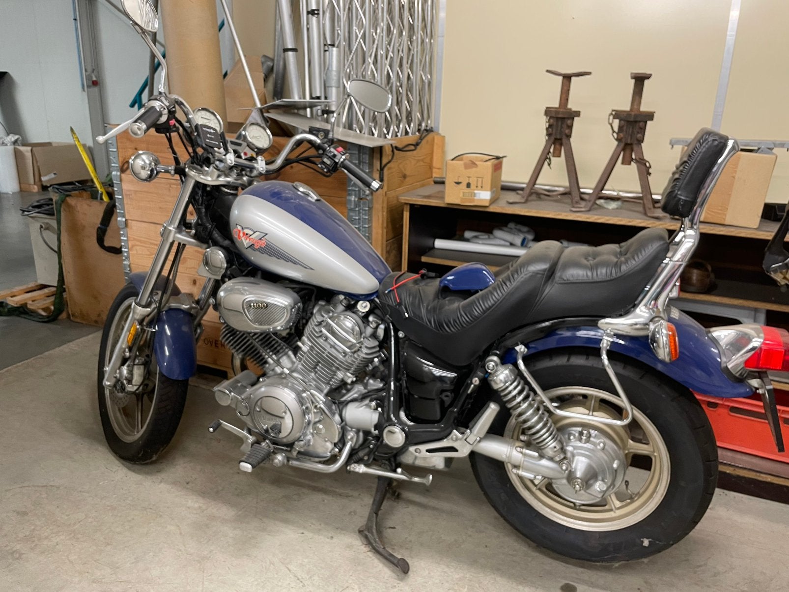Yamaha XV1100 Virago – bouwjaar 1996 – slechts 14.500 km, Motoren, Motoren | Yamaha, Gebruikt, Particulier, Meer dan 35 kW, Handgeschakeld