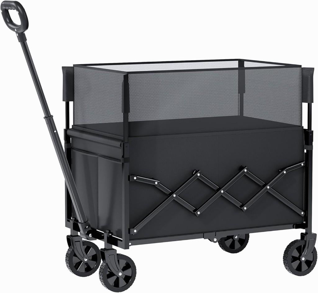Chariot à bras pliable | 120L | LIVRAISON GRATUITE, Caravanes & Camping, Chariots, Neuf, Envoi