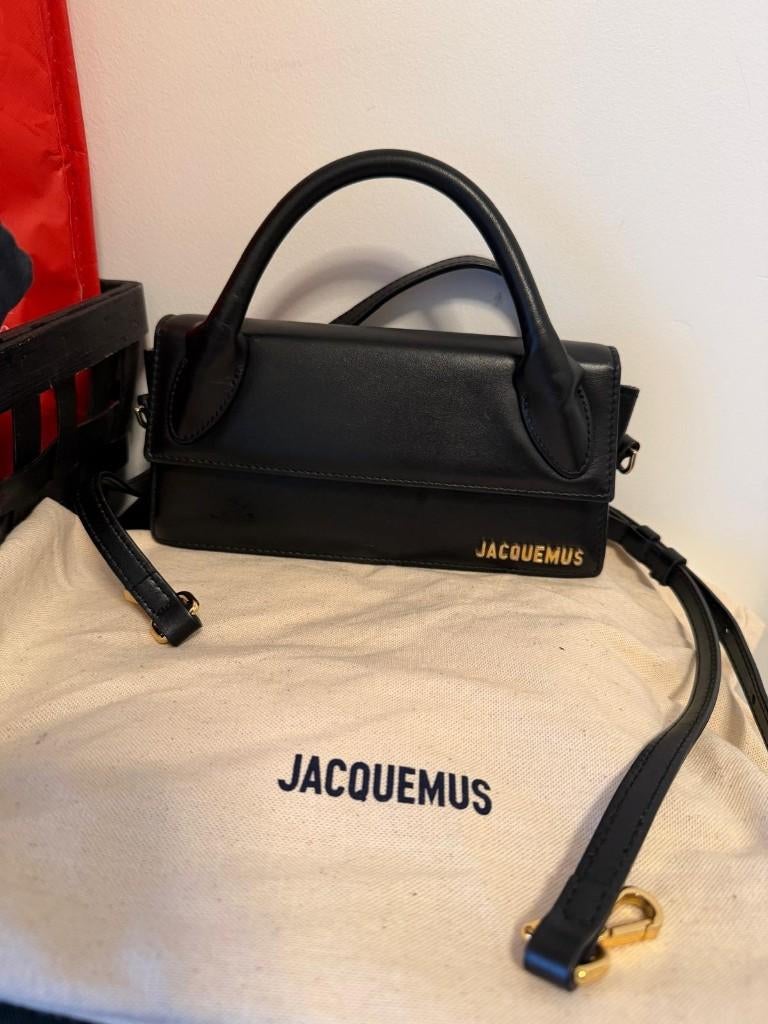 Jacquemus — De lange chiquito - Zwart - Opruiming, Handtassen en Accessoires, Ophalen, Zwart
