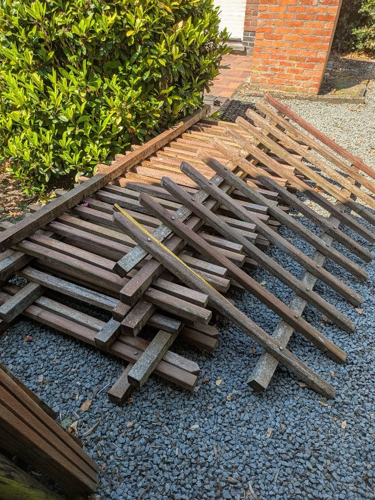 Hekwerk/ afsluiting, Enlèvement, Utilisé, Clôture