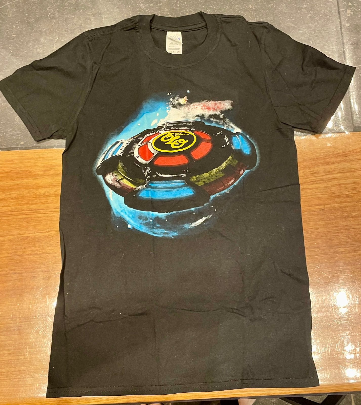 T-shirt ELO Original Tour 2018 de Jeff Lynn, petit, Enlèvement ou Envoi, Comme neuf