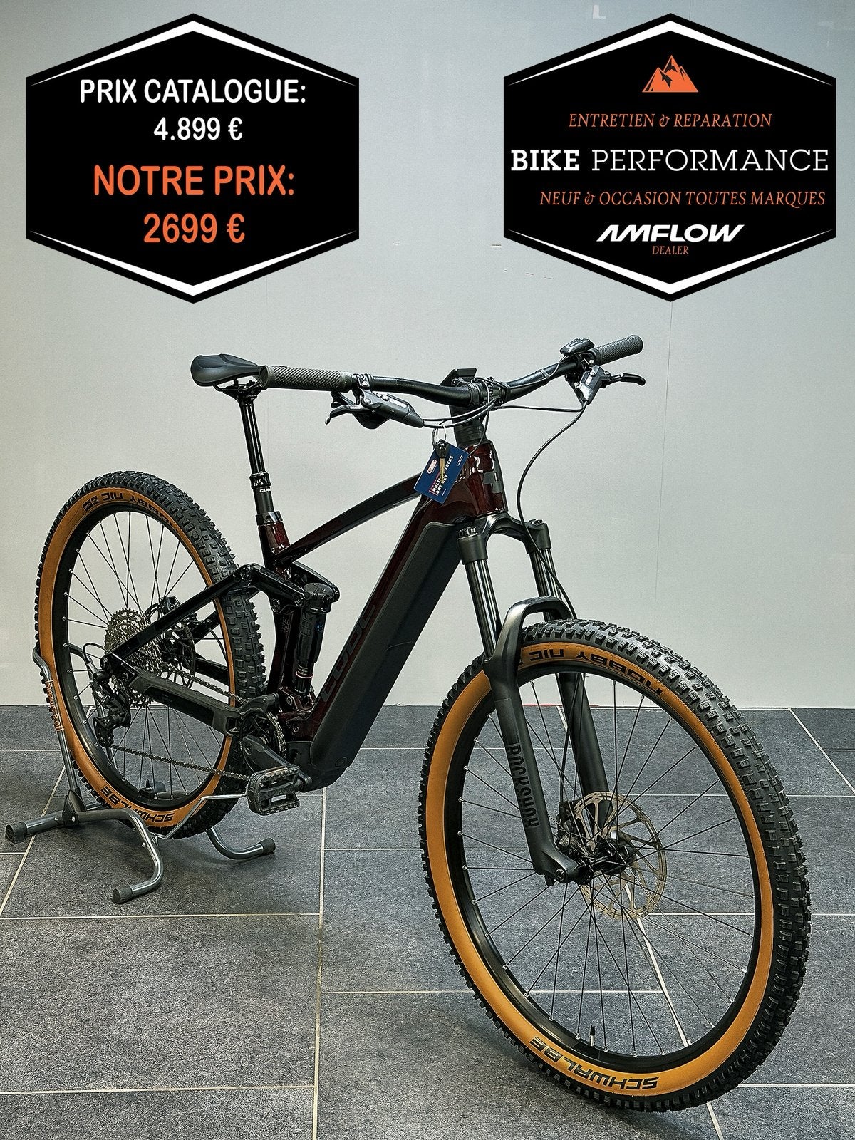 CUBE Stereo Hybrid Race 140 HPC, Vélos & Vélomoteurs, Enlèvement, Comme neuf