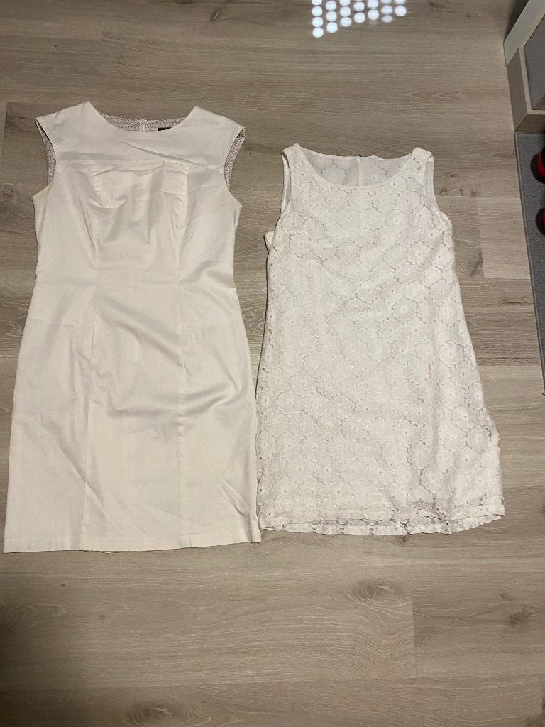 Zomerkleedjes maat M ideaal voor op vakantie, Kleding | Dames, Jurken, Ophalen, Zo goed als nieuw, Maat 38/40 (M), Wit