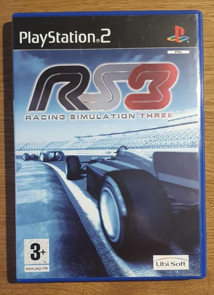 RS3 Racing Simulation Three - PlayStation 2 / PS2, 1 speler, Ophalen of Verzenden, Zo goed als nieuw, Simulatie