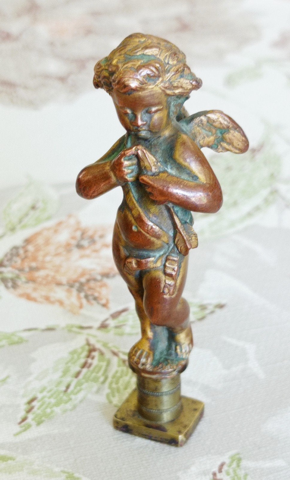 Sceau bronze ancien, Antiquités & Art, Enlèvement ou Envoi, Bronze