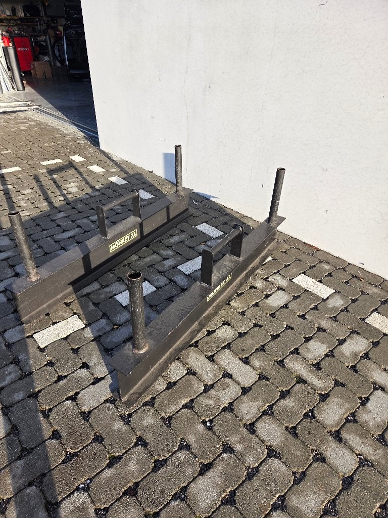 FARMERS WALK SET VOOR STRONGMAN EN GRIPTRAINING, Enlèvement, Comme neuf, Dos, Autres types