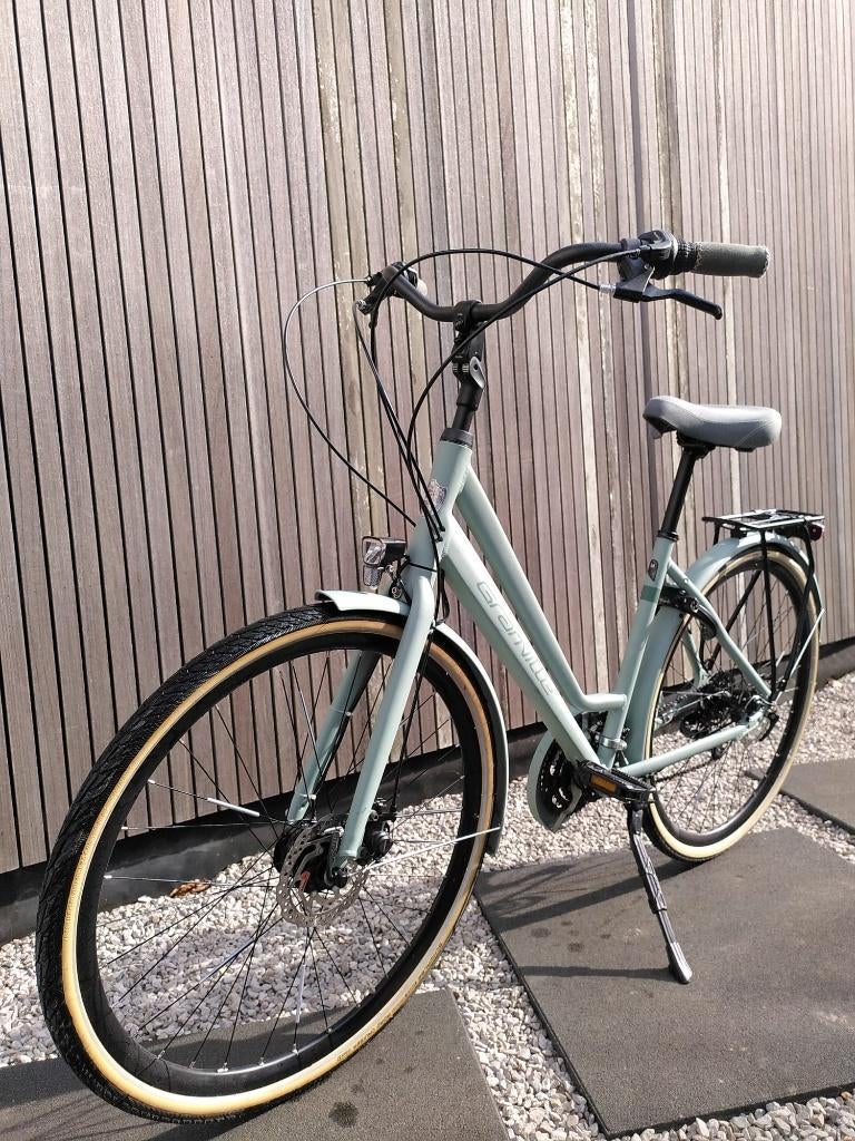 Damesfiets Granville Springfield 21 grey green matt 2022, Versnellingen, Zo goed als nieuw, Minder dan 47 cm, Ophalen