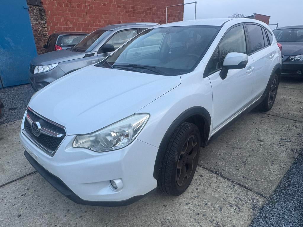 Subaru XV 1600 nagano 4x4 trekhaak, Auto's, 4 cilinders, 1600 cc, Wit, Leder