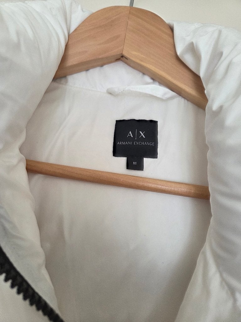 Doudoune, Kleding | Heren, Jassen | Winter, Maat 48/50 (M), Wit, Armani expense..., Ophalen of Verzenden