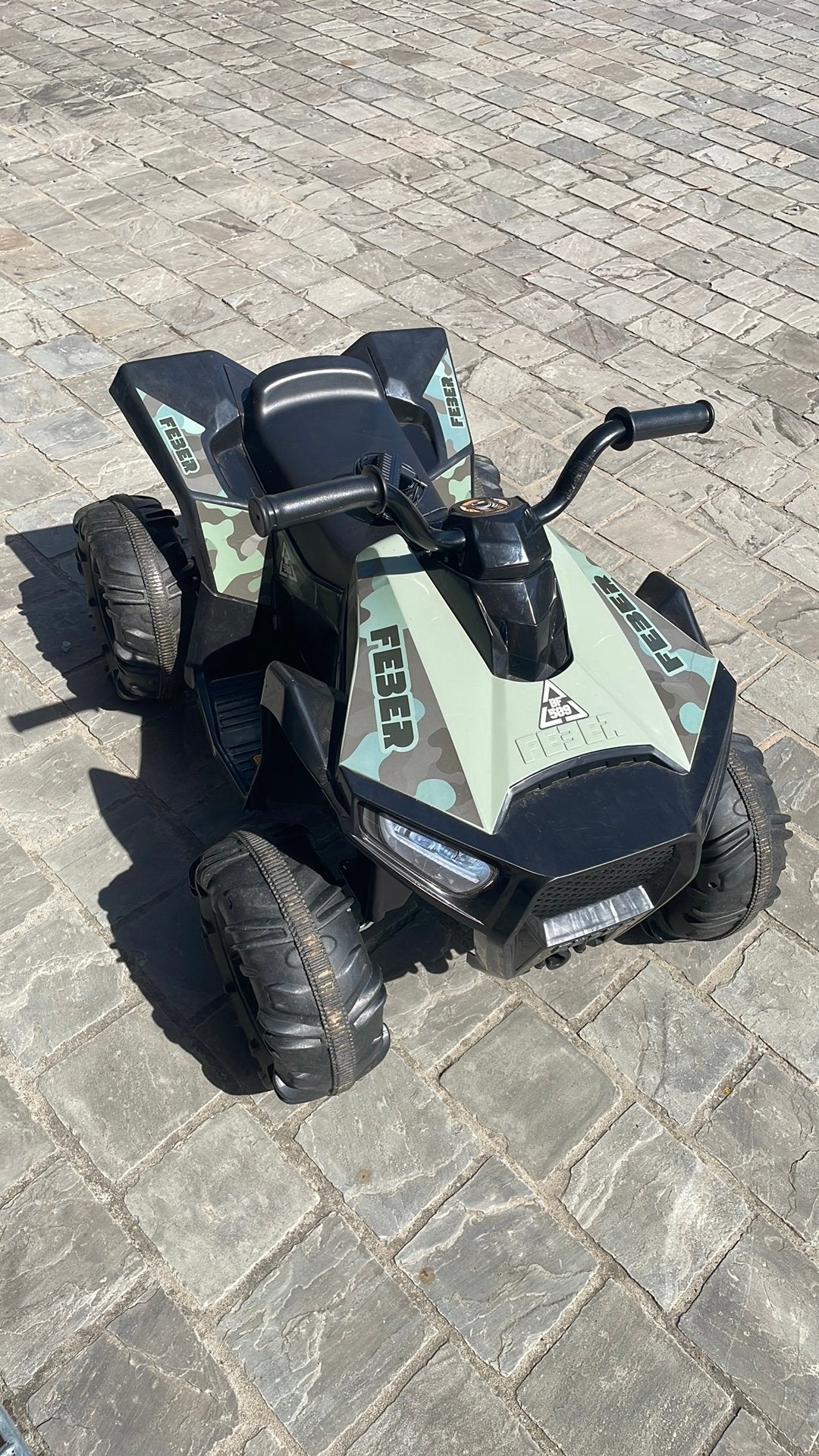 Feber elektrische kinder quad, Ophalen, Gebruikt