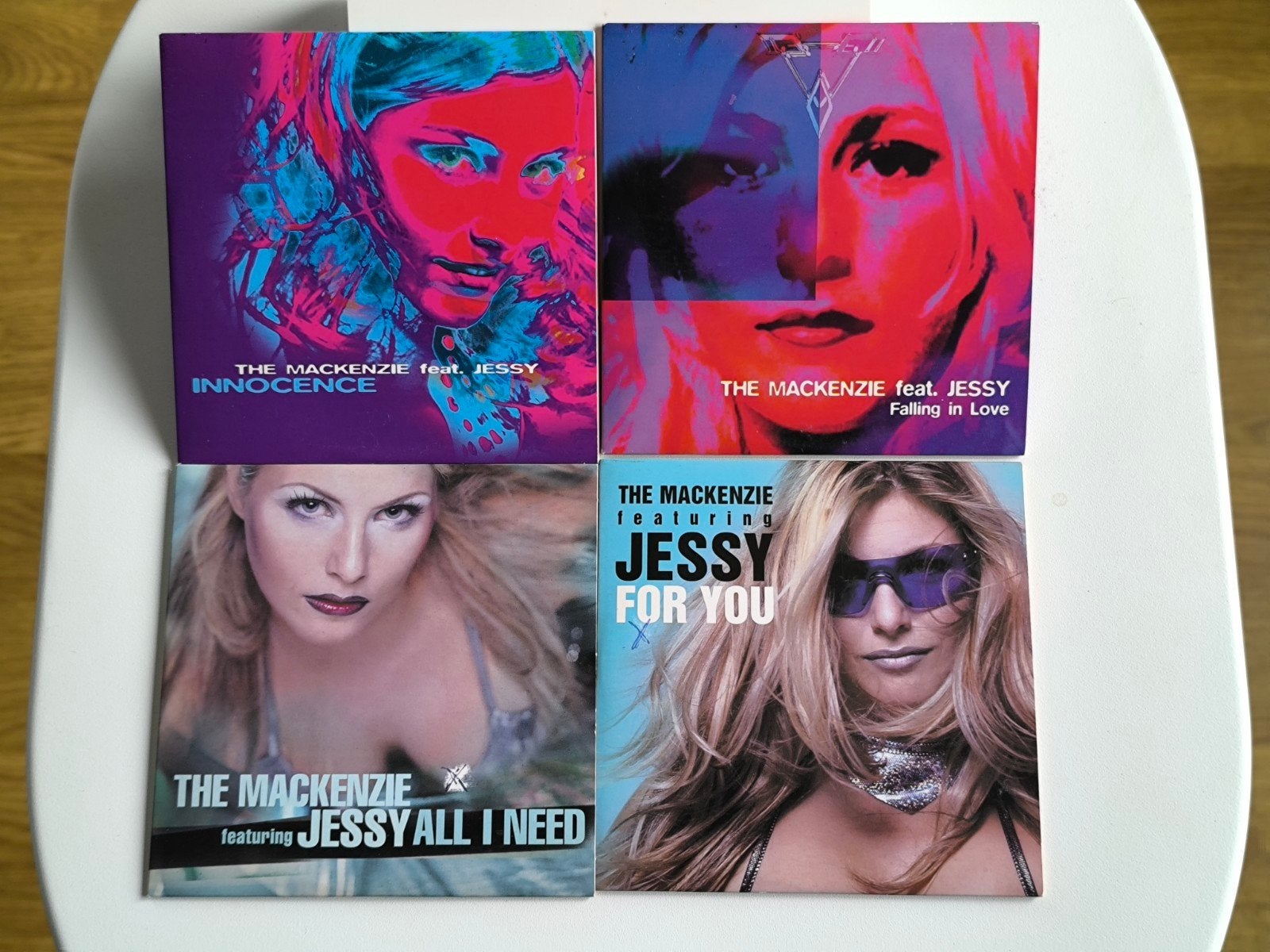 the Mackenzie feat.jessy cd singles - innocence -for you-cd, Ophalen of Verzenden, Zo goed als nieuw, Dance, Single
