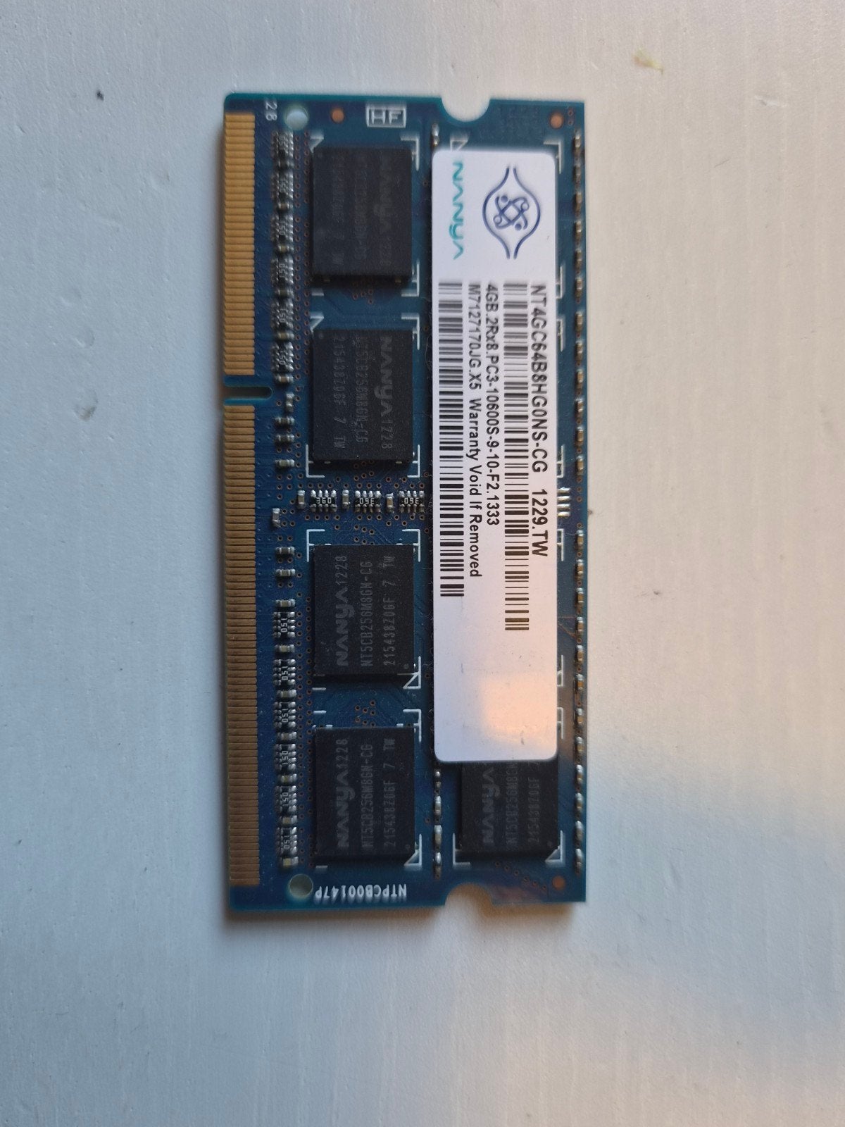 RAM Nanya de 4 Go au format SO-DIMM pour ordinateur portable, Ophalen of Verzenden, DDR3