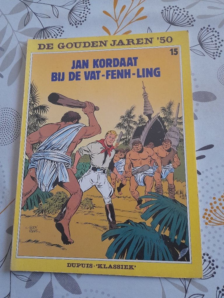 Jan Kordaat nr 15 "Bij Vat Fenh-Ling "eerste druk 1987, Enlèvement ou Envoi, Utilisé
