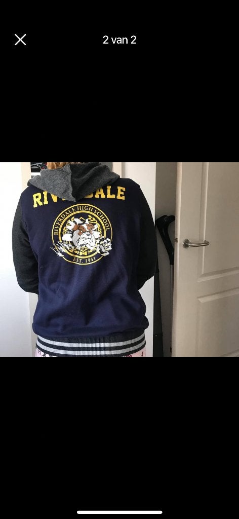 Riverdale serie merch, Blauw, Zo goed als nieuw, Jasje, Ophalen