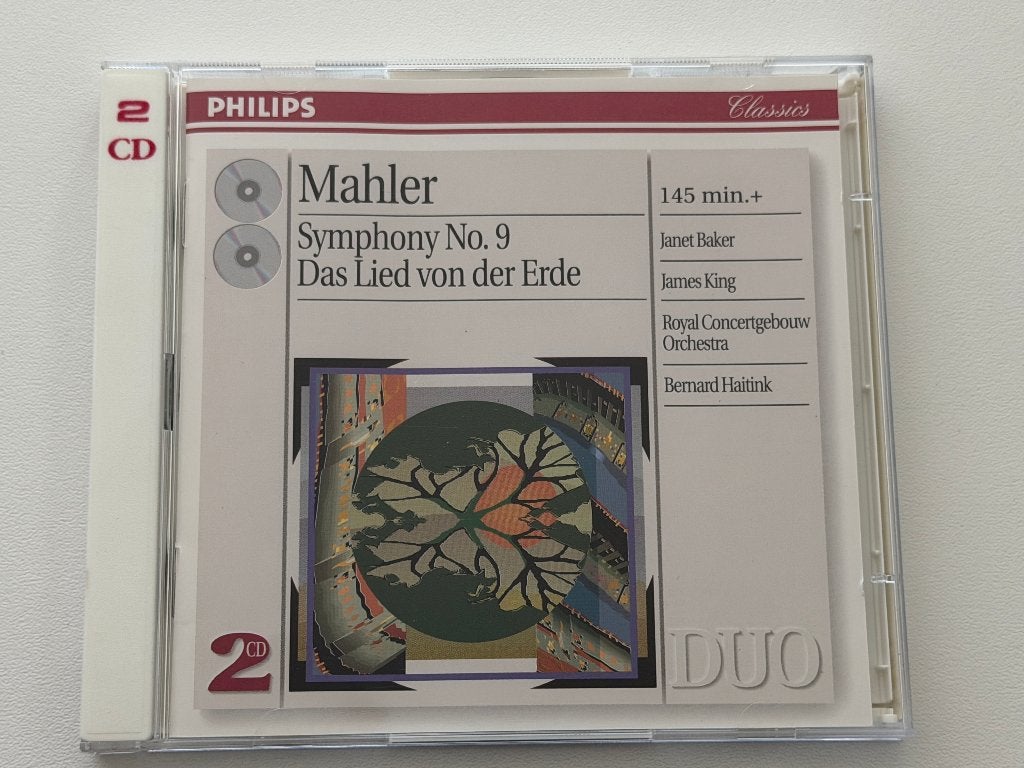 Gustav Mahler – Symphony No. 9–Das Lied von der Erde, Enlèvement ou Envoi, Utilisé, Mahler
