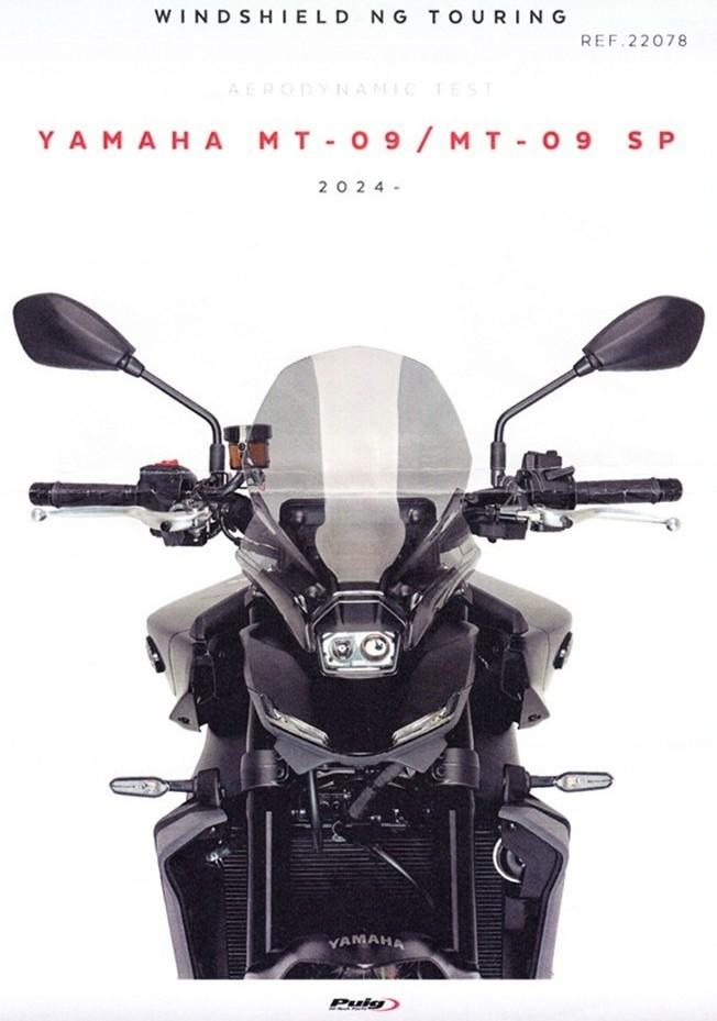 PUIG windscherm voor Yamaha MT-09 2024 ->, Ophalen of Verzenden, Gebruikt